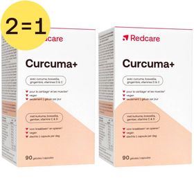 Redcare Curcuma+ 2 voor 1