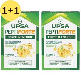 UPSA Peptiforte Force & Energie | 1+1 GRATUIT