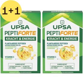 UPSA Peptiforte Kracht & Energie | 1+1 GRATIS
