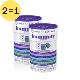 UPSA Nourished Gummies Immunity 2 voor 1