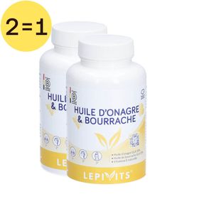 Lepivits® Teunisbloem & Borageolie 2 voor 1
