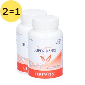 Lepivits® Super D3 + K2 2 voor 1