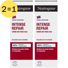 Neutrogena® Creme Pieds Talons Crevasses 2 pour 1