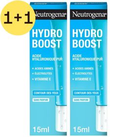 Neutrogena® Hydro Boost Soin Réveil Contour des Yeux | Avec Acide Hyaluronique | 1+1 GRATUIT