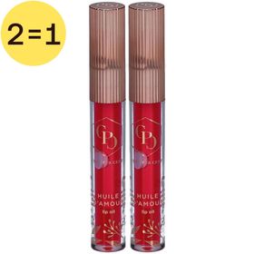 Cent Pur Cent Lip Oil Huile d'Amour Ruby 2 pour 1