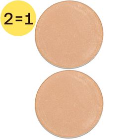 Cent Pur Cent Refillable Compact Foundation Medium 2 pour 1