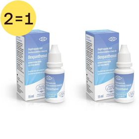 Eureka Care® Oogdruppels Geïrriteerde Ogen Dexpanthenol + Vitamine B5 2 voor 1