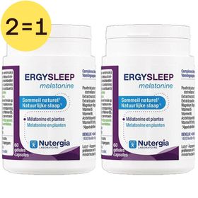 Nutergia Ergysleep Melatonine 2 voor 1