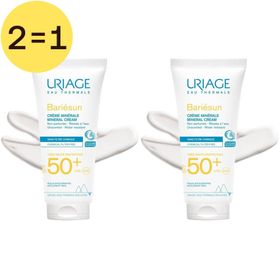 Uriage Bariesun Crème Minerale SPF50+ 2 pour 1
