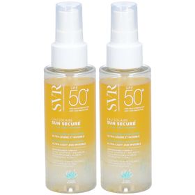 SVR Sun Secure Eau Solaire SPF50+ 100 ml x2