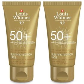 Louis Widmer Sun Protection Face SPF50+ Zonder Parfum x2