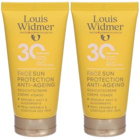 Louis Widmer SUNCARE Face Sun Protection Anti-Ageing SPF30 Z x2