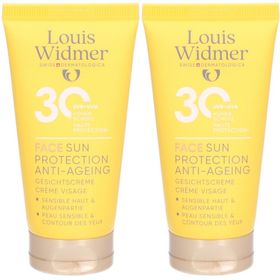 Louis Widmer SUNCARE Face Sun Protection Anti-Ageing SPF30 5 x2