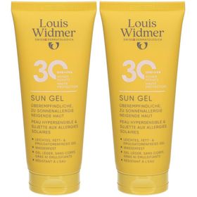 Louis Widmer SUNCARE Sun Gel SPF30 100ml x2