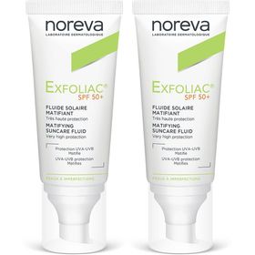 noreva Laboratoires Exfoliac® Fluide solaire matifiant SPF50+