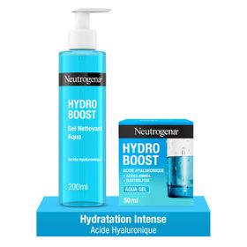 Neutrogena® Hydro Boost | Gel Nettoyant, Aqua Gel | Avec Acide Hyaluronique