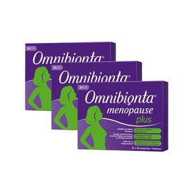 Omnibionta® Ménopause Plus | Extrait de houblon, vitamines B & B5, vitamine D, K & calcium