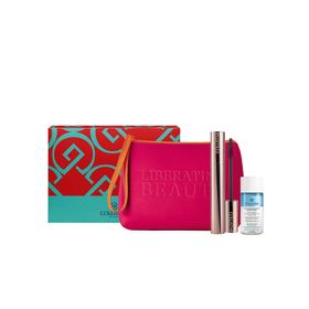 Collistar Make-Up Set - Infinito Mascara Extra Black + Two-Phase Make-Up Removing Solution + Pouch