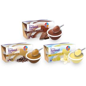 Fortimel Crème Koffie- Chocolade- Vanillesmaak | Aanvullende voeding Ondervoeding
