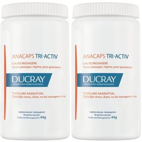 Ducray Anacaps tri-Activ tegen Tijdelijke Haaruitval | Voedingssupplement tegen tijdelijke haaruitval