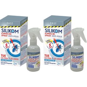 Silikom Once Spray | Anti-Poux et Lentes