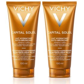 VICHY Idéal Soleil Autobronzant Lait Hydratant Visage et Corps