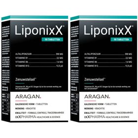 LIPONIXX® | Alfa|liponzuur & actieve vitamines B6 B12 | Zenuwstelsel & energie