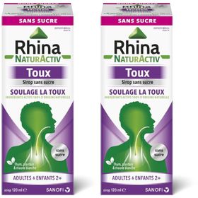 Rhina NaturActiv Toux Sirop sans Sucre - Pour La Toux
