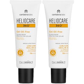 Heliocare 360° Gel Oil-Free SPF50 - Crème Solaire Peaux Grasses