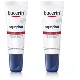 Eucerin Aquaphor SOS Lip Herstel Droge en Gebarsten Lippen