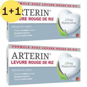 Arterin® Levure Rouge de Riz | 1+1 GRATUIT