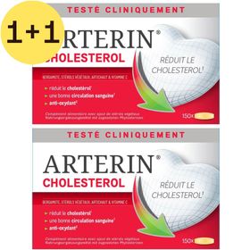 Arterin® Cholestérol | En ce moment, 5 € de remise avec le code promo ARTERIN5