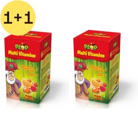Studio 100 Plop Multivitamines Gummies | 1+1 GRATUIT