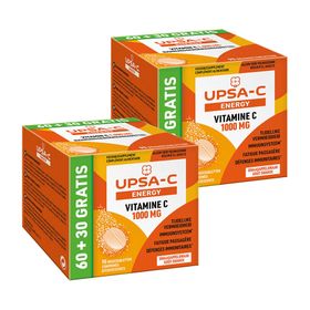 UPSA-C Energy Vitamine C 1000 mg Sinaasappelsmaak