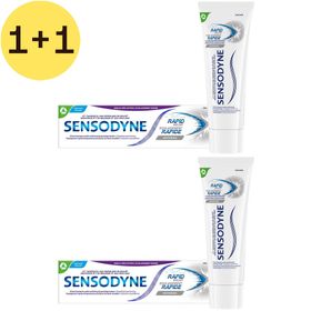 Sensodyne Rapid Relief Whitening | 1+1 GRATUIT