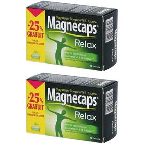 Magnecaps Relax + 25% GRATUIT