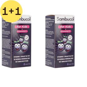 Sambucol Vlierbessensiroop for kids | 1+1 GRATIS
