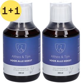 Noviral Contre la Toux - Sirop d'Althéa et de Thym | 1+1 GRATUIT