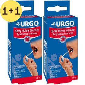 URGO Spray Lésions Buccales | 1+1 GRATUIT