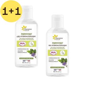 Fleurance Nature Puryfitout Hydroalcoholische gel | 1+1 GRATIS