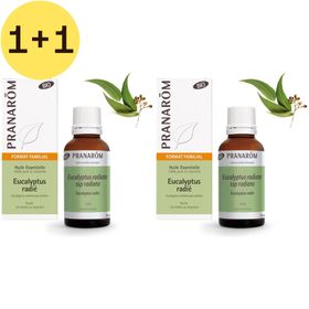 Pranarôm Huile Essentielle Eucalyptus Radié Bio | 1+1 GRATUIT