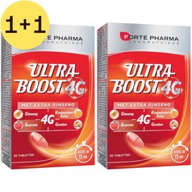 Forté Pharma Vitalité 4G Ultra Boost + Ginseng | 1+1 GRATIS