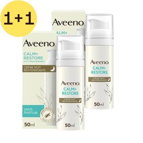 Aveeno Calm+Restore Re hydrating night cream x2