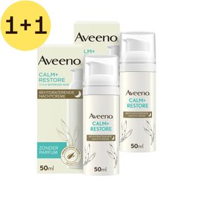Aveeno Calm+Restore Re hydrating night cream x2