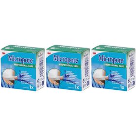 3M Micropore Sparadrap Chirurgical 2.5cm x 5m 1530/2B