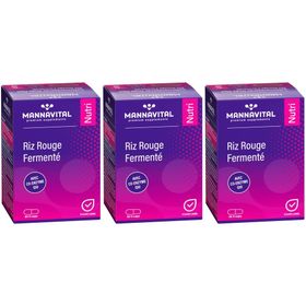Mannavital Riz Rouge Fermenté avec Co-enzyme Q10