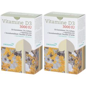 Cressana Vitamine D3 + K2 3000iu