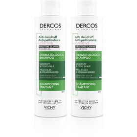 Vichy Dercos Anti Dandruff Sensitive Advanced Action Shampoo