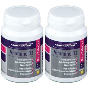 Mannavital Vitamine D3 Platinum Pearls