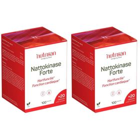 Nutrisan Nattokinase Forte 100 + 20 Capsules Gratis